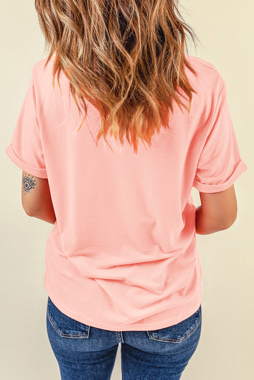 Pink Floral Pumpkin Thanksgiving Holiday Funny Graphic T Shirt