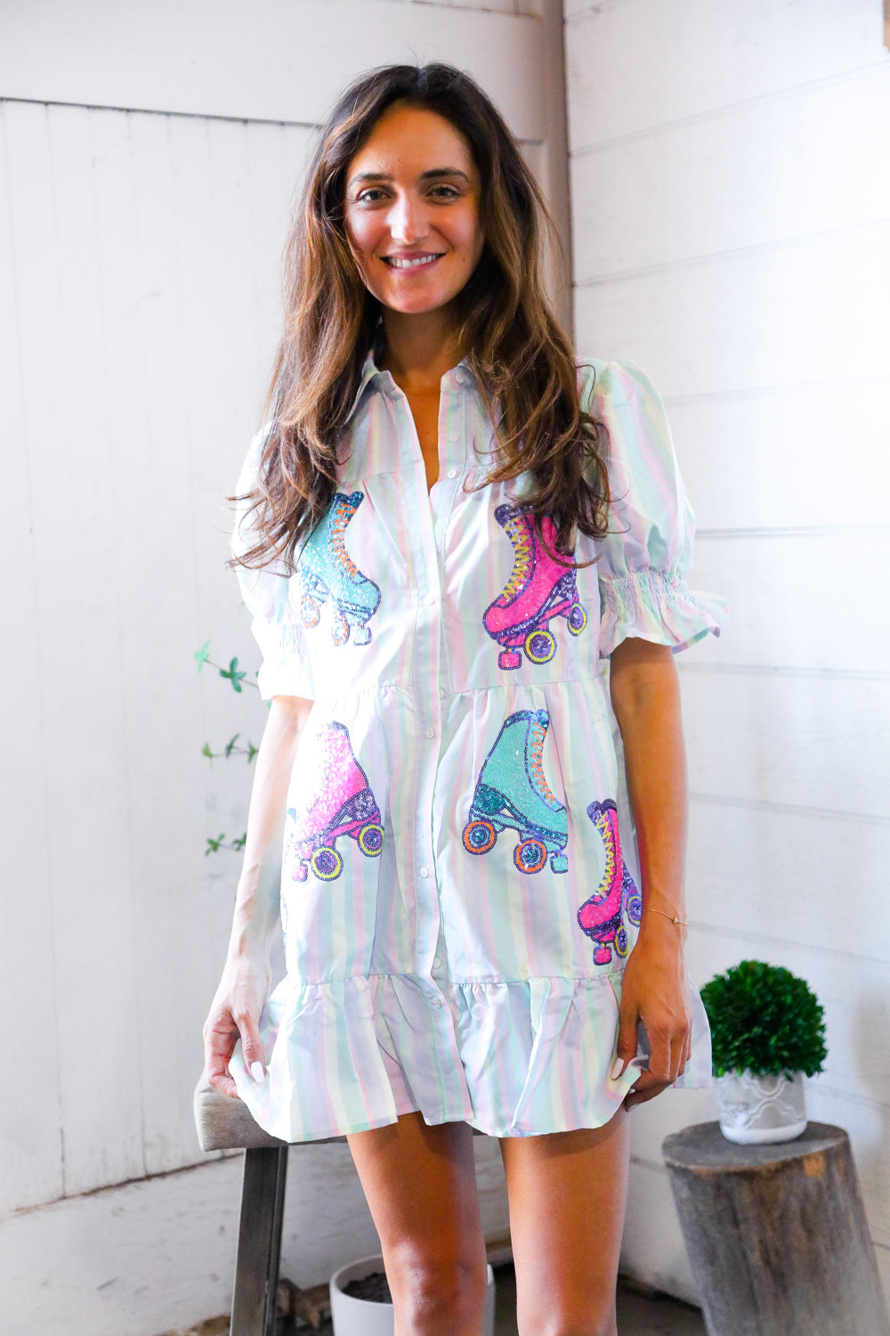 A Roller Daydream Tiered Summer Dress