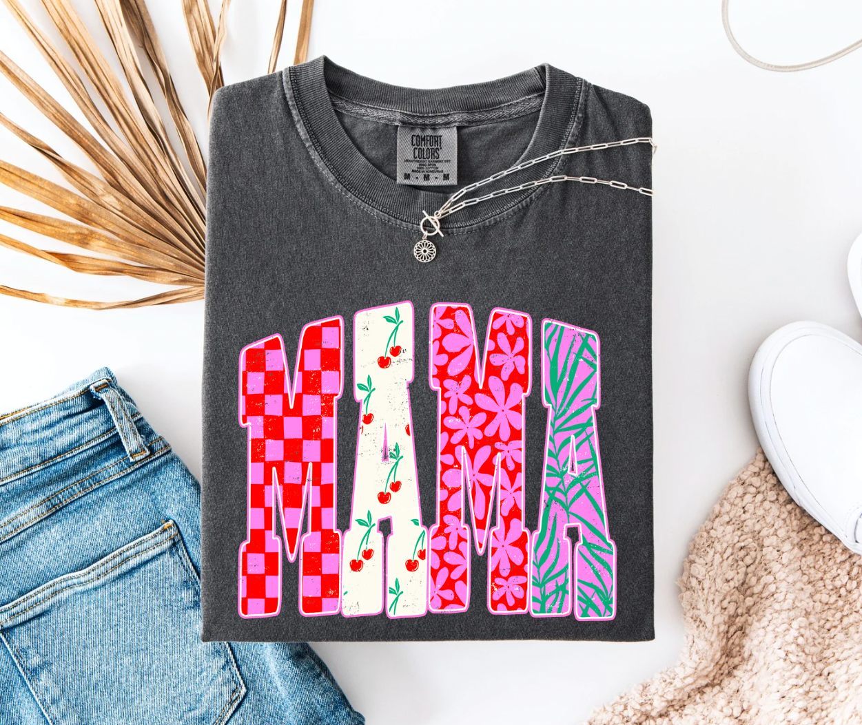 Cherry Mama Graphic Tee.