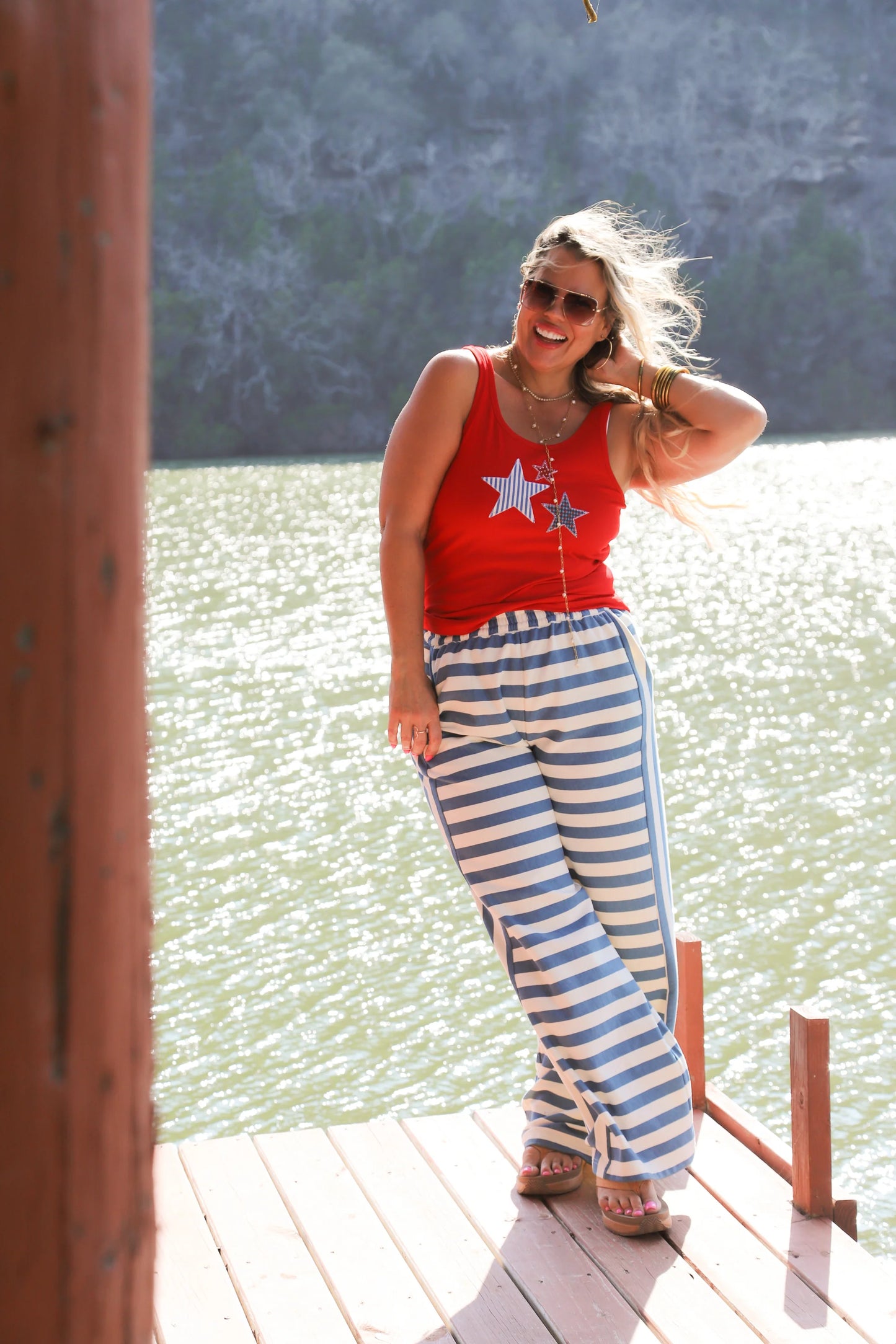 SUMMER DAYS STRIPE PANTS