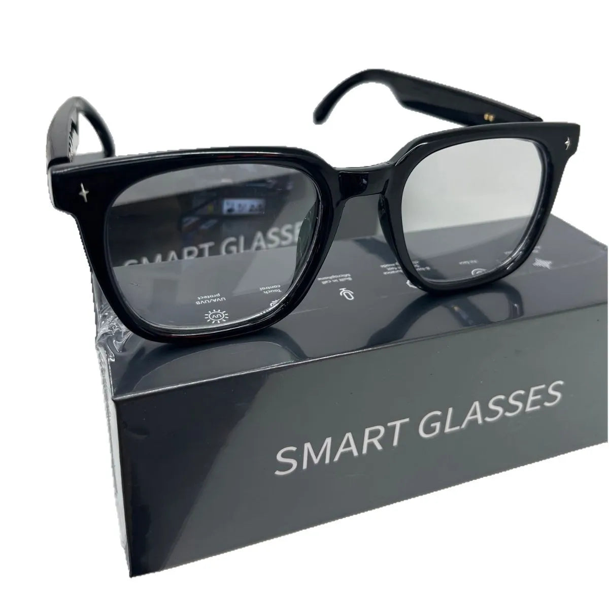 Bluetooth Sports Sunglasses with Music and Call Headphones, Smart Glasses for Men and Women