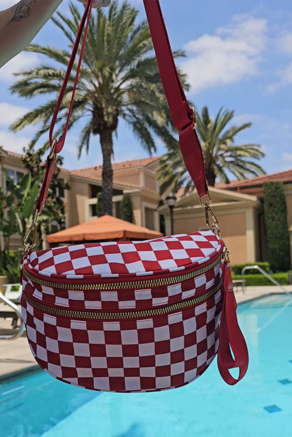 Straw Yellow Cheetah Print Wide Strap Large Crossbody Bag