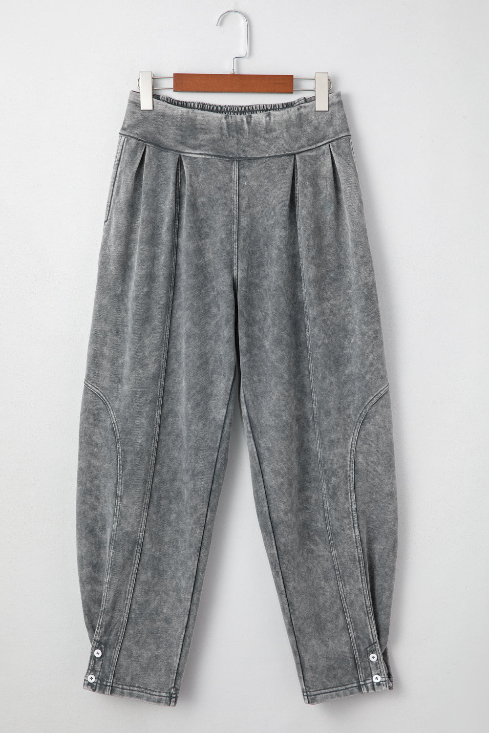 Elmwood Mineral Wash Jogger Style High Waist Pants