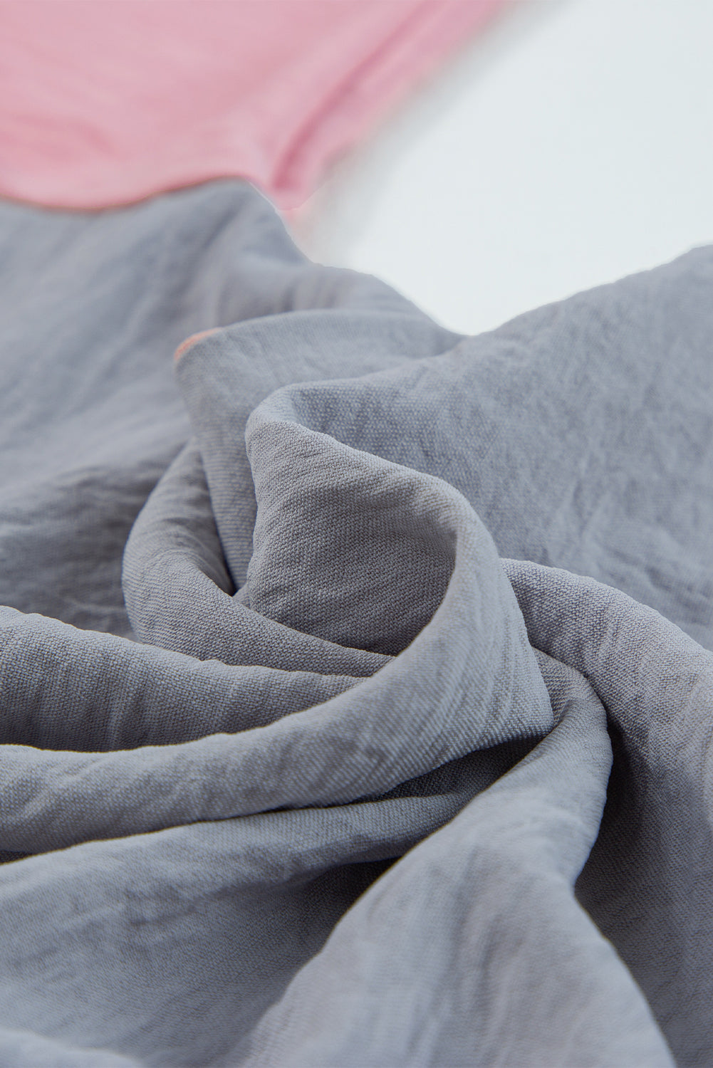 Black Crinkle Pocket Half Sleeve Shirt