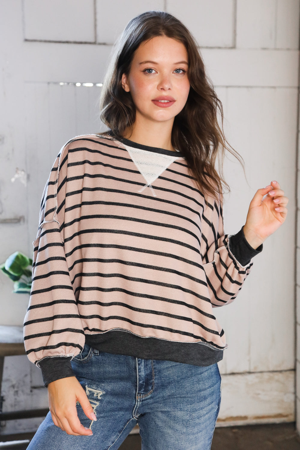 On a Cozy Canyon Mocha Pullover