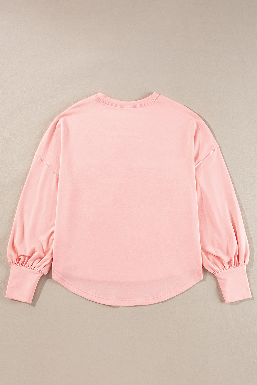 Gossamer Pink Studded Star Graphic Oversized Top