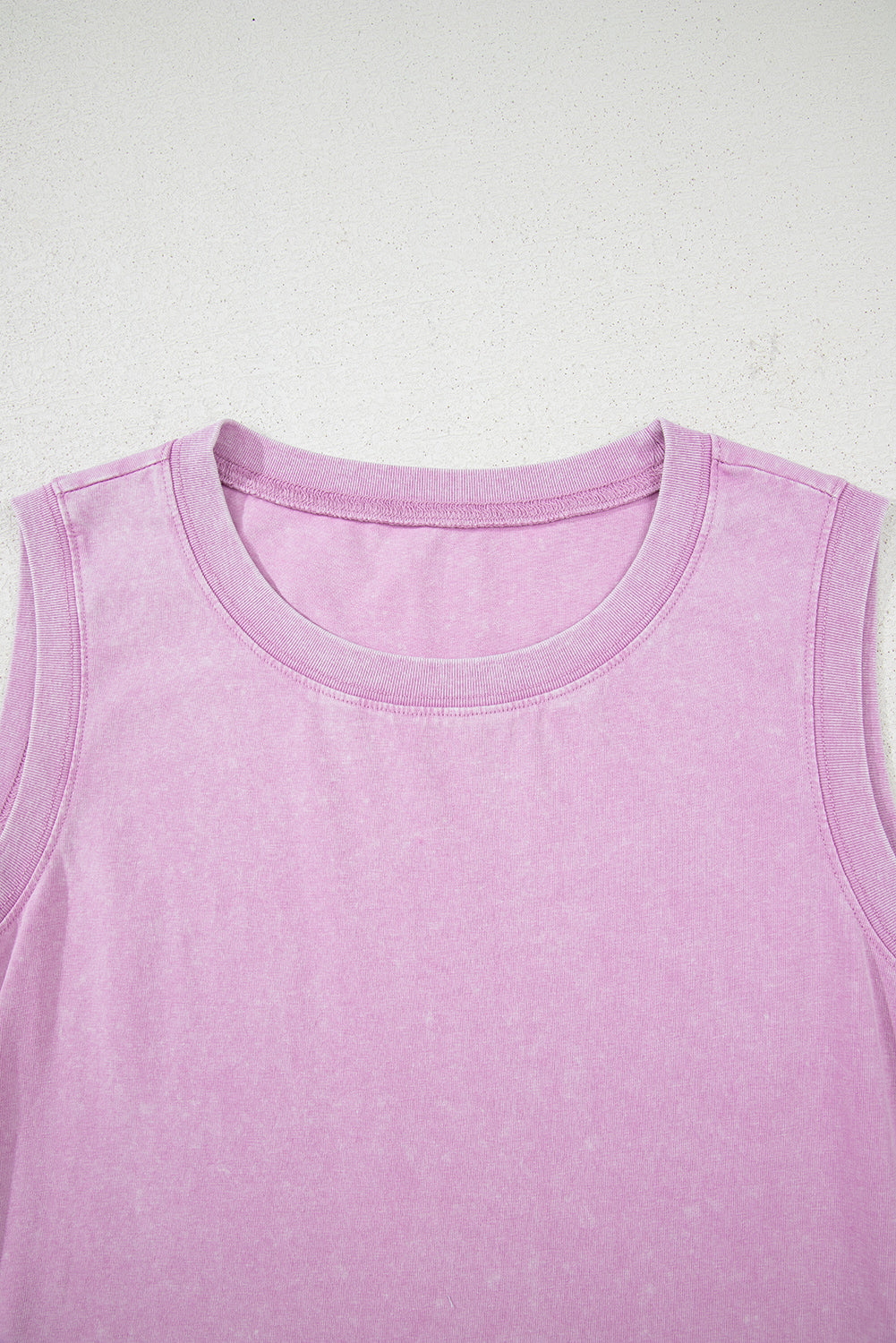 Beau Blue Mineral Wash Pocket Tank Mini Dress