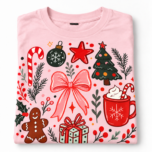 Merry Christmas T-Shirt,  Christmas Holiday Gift