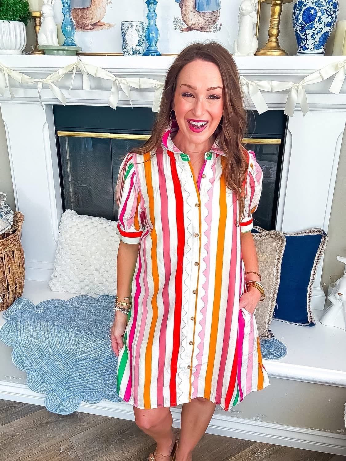 Jodifl Stripe Dress