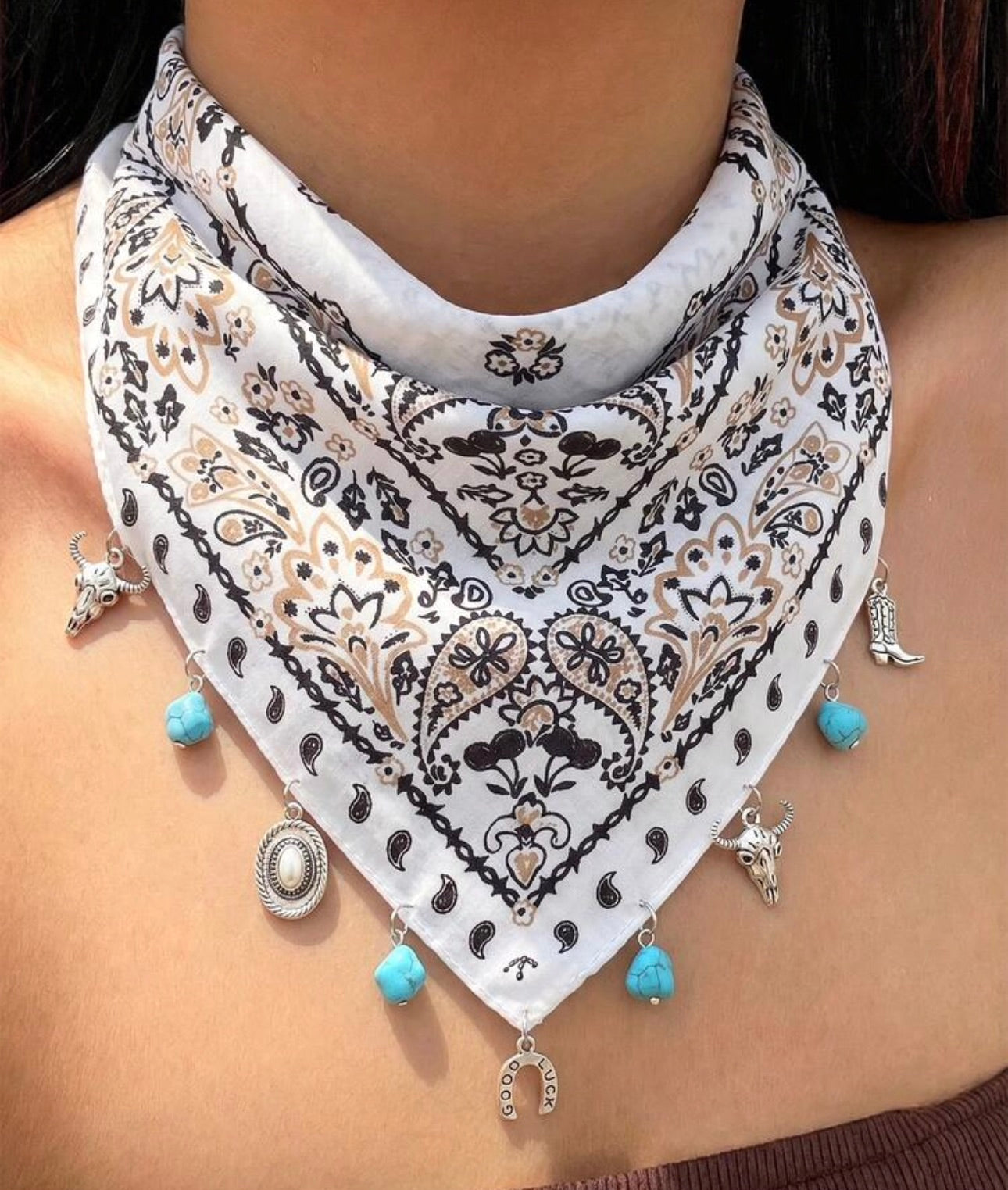 CHARM BANDANNA