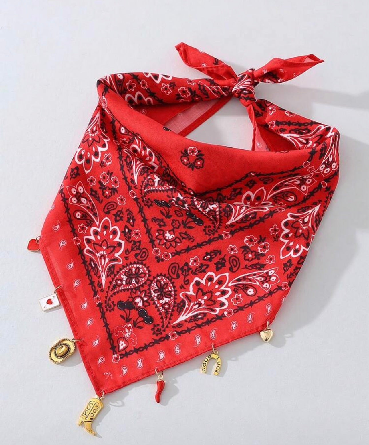 CHARM BANDANNA
