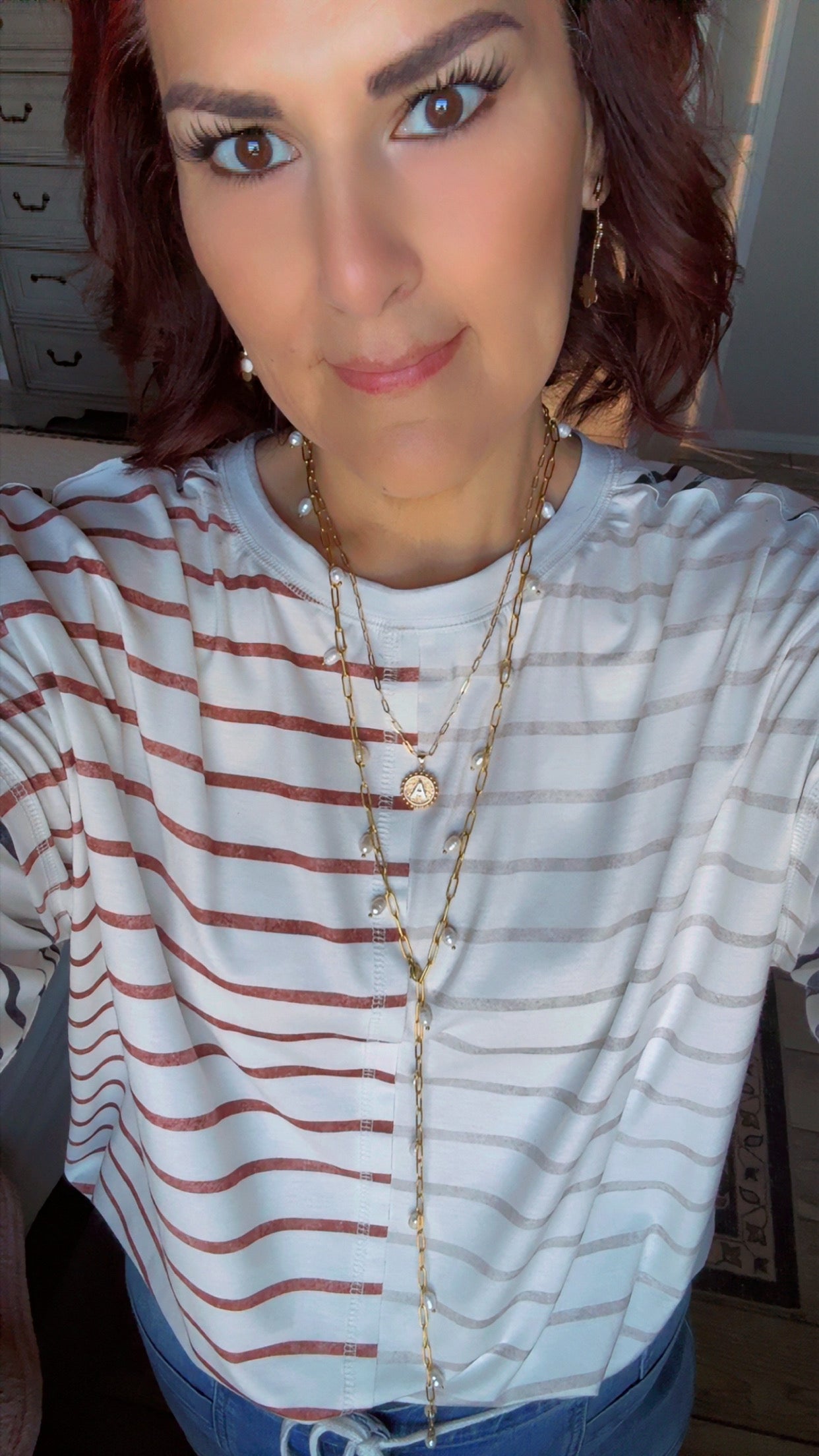 RAELYNN PEARL BEAD NECKLACE