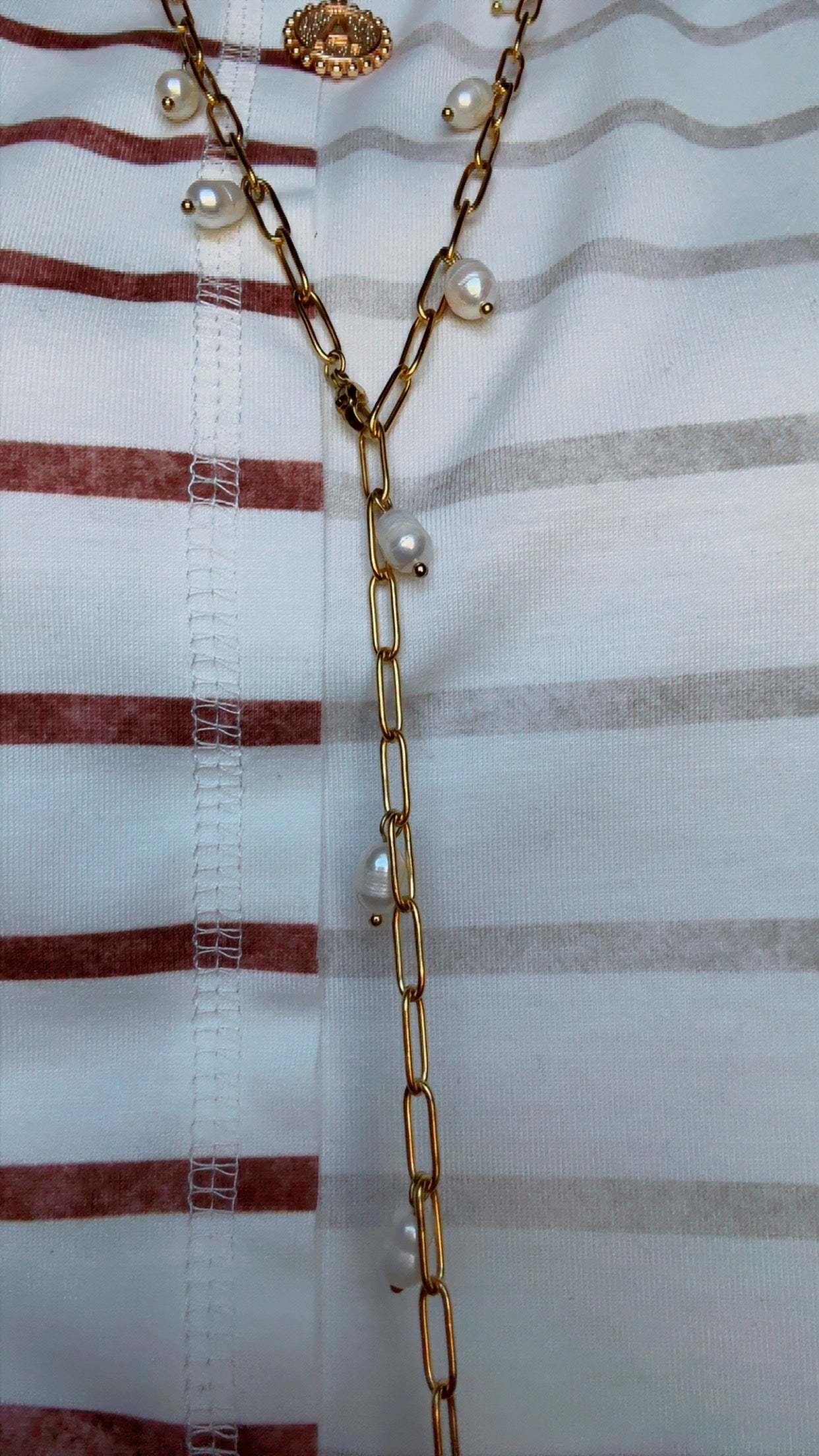 RAELYNN PEARL BEAD NECKLACE