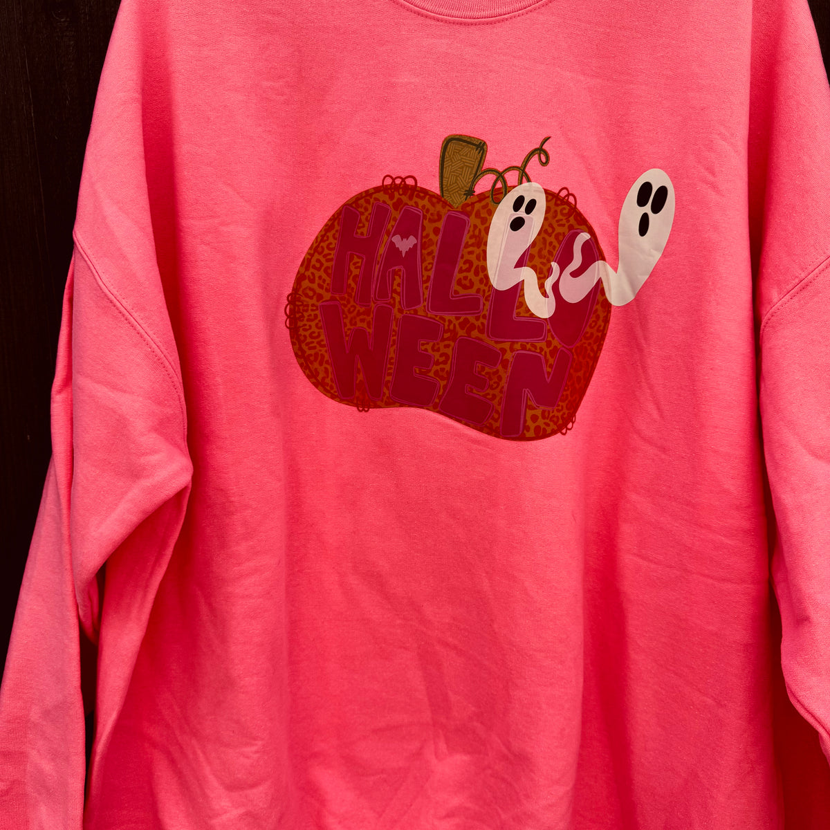 Pink Halloween Sweatshirt