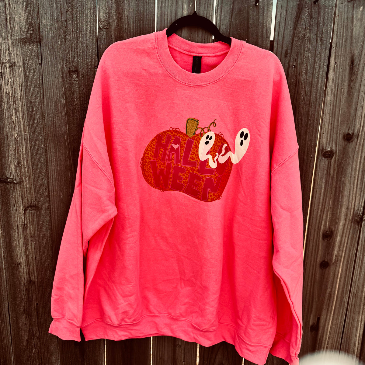 Pink Halloween Sweatshirt