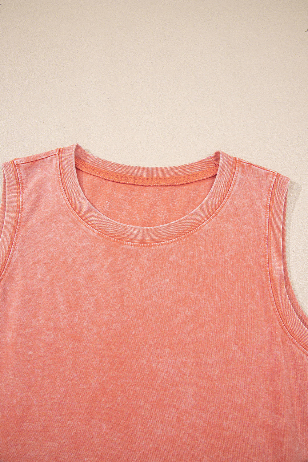 Beau Blue Mineral Wash Pocket Tank Mini Dress