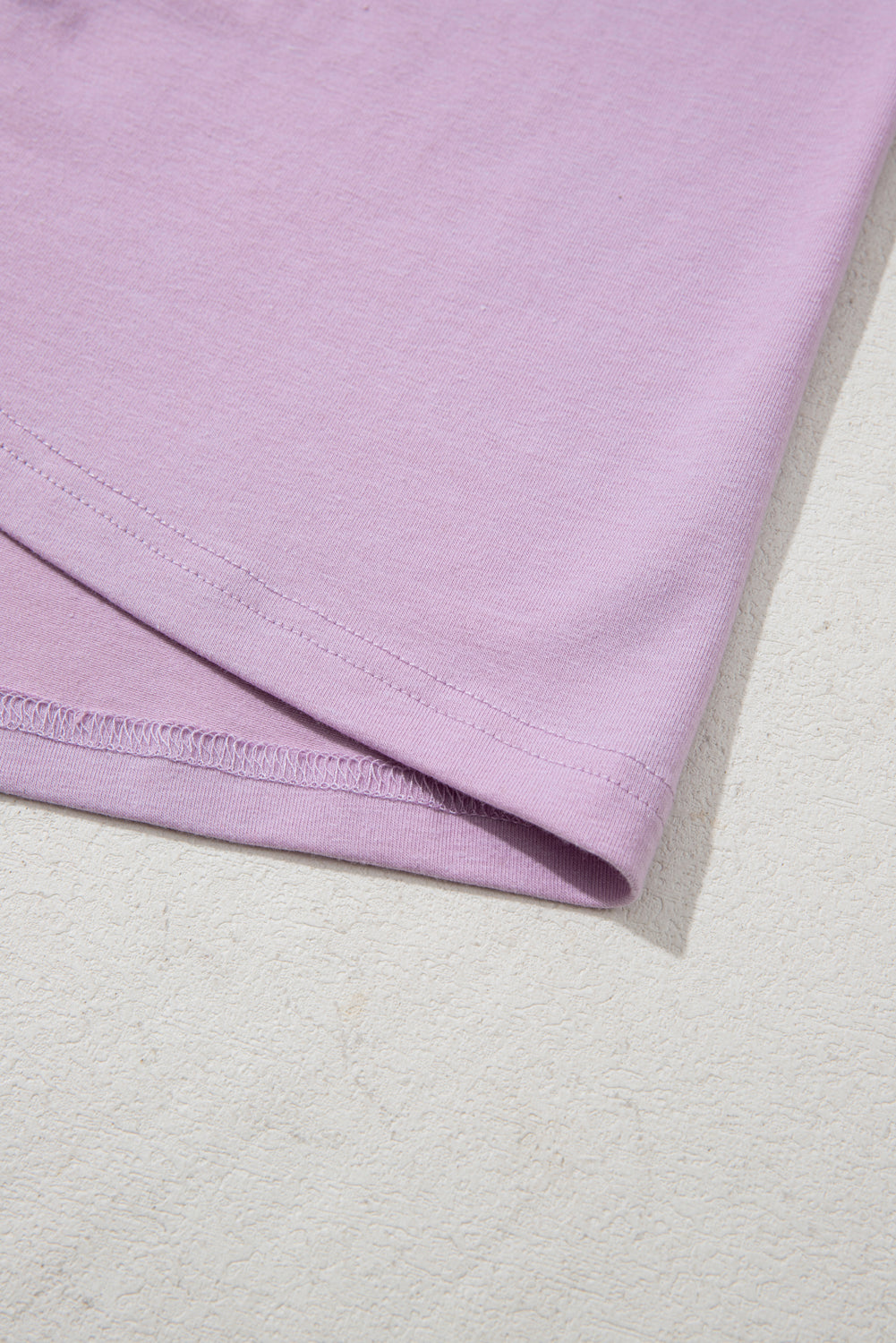 Phalaenopsis Flower Patched Colorblock Plus Size Pullover Top