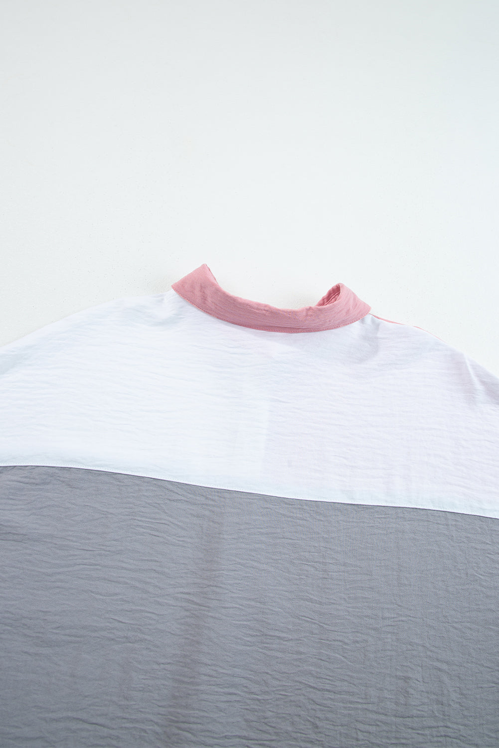 Black Crinkle Pocket Half Sleeve Shirt