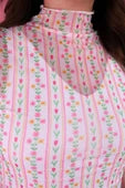 Mesh Top- Cottage Bloom Floral