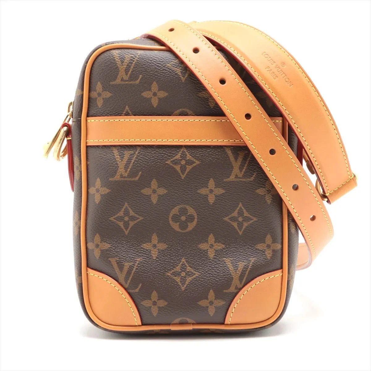 Inspired Monogram Canvas Danube Crossbody Bag
